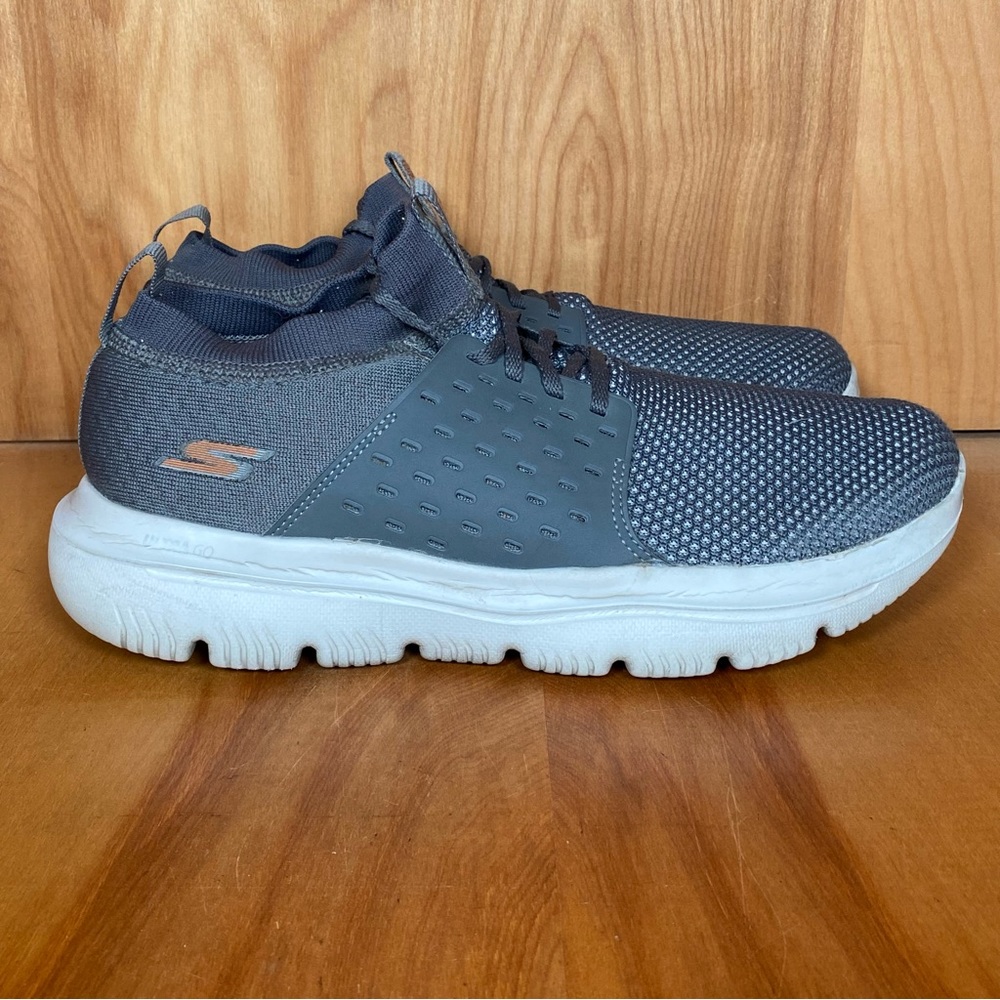 Mens 8.5 Skechers Burst Air Memory Foam Athletic Shoes Gray TSS0737
